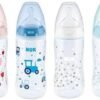 NUK First Choice+Feeding Bottle, 0-6 Months, 300 ml, Assorted - Image 2