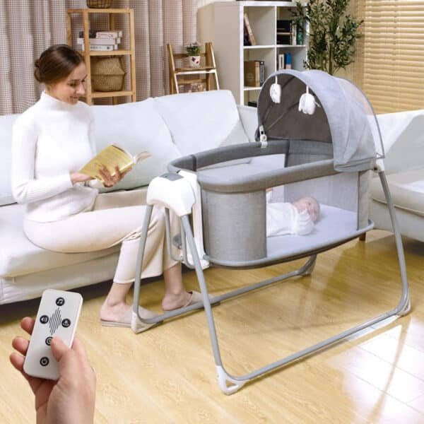Mastela 4-in-1 Deluxe Multi-Functional Bassinet ( Multi-Colour)