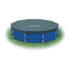 Intex Round Pool Cover, Blue, 12 Feet, 28031
