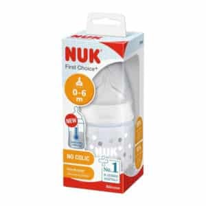 NUK First Choice+ Baby Bottle 150ml – Assorted Colors