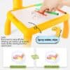 Colorful Erasable Doodle Board with Projection Lamp - Image 2