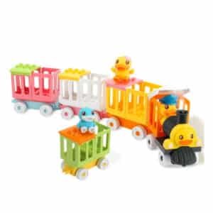 B. Duck Toy Train Blocks Early Childhood Enlightenment Toys