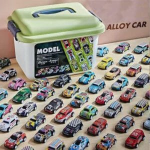 Rich Styles & Cool Shapes Mini Cartoon Cars 24Pcs Set