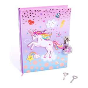Hot Focus Unicorn Secret Diary with Lock