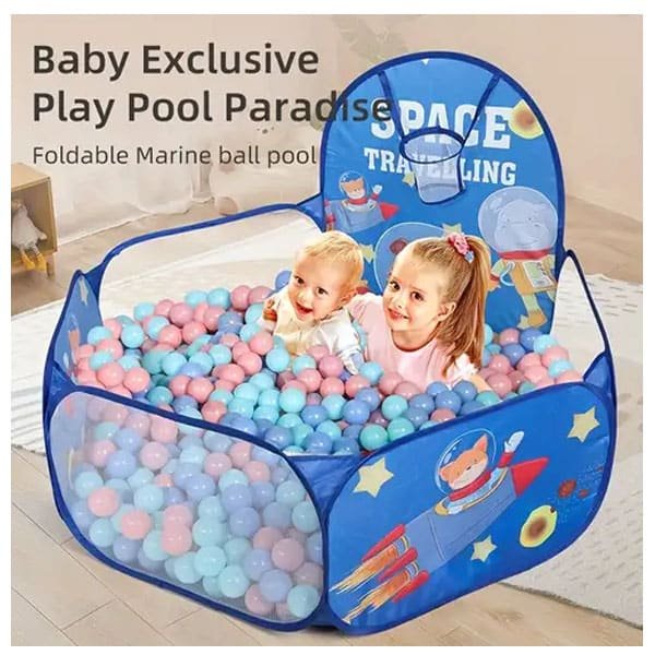 Space-Themed Kids Play Tent Ball Pit