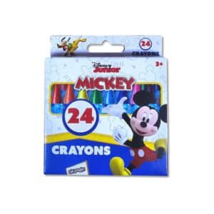 Disney Mickey Mouse Junior 24 Crayons