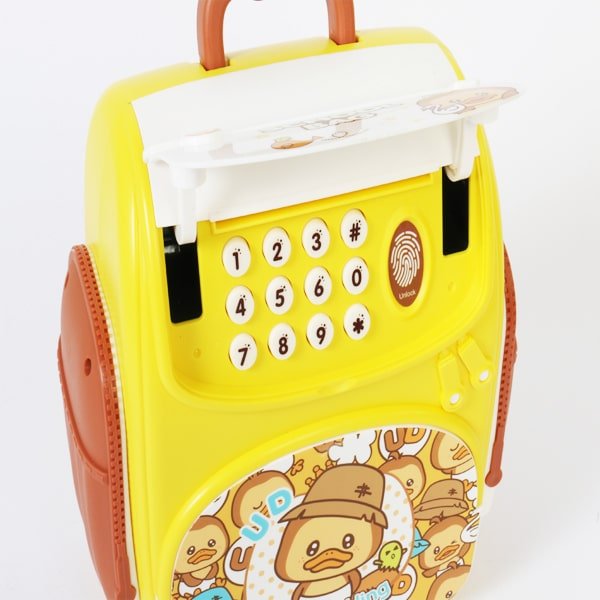 Kukala School Bag with Musical, Light & Fingerprint Lock - الصورة 2