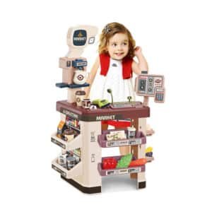Luxury Home Supermarket Toy with Cash Register & Trolley