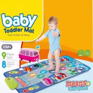 Baby Transport Toddler Mat Touch & Learn & Music