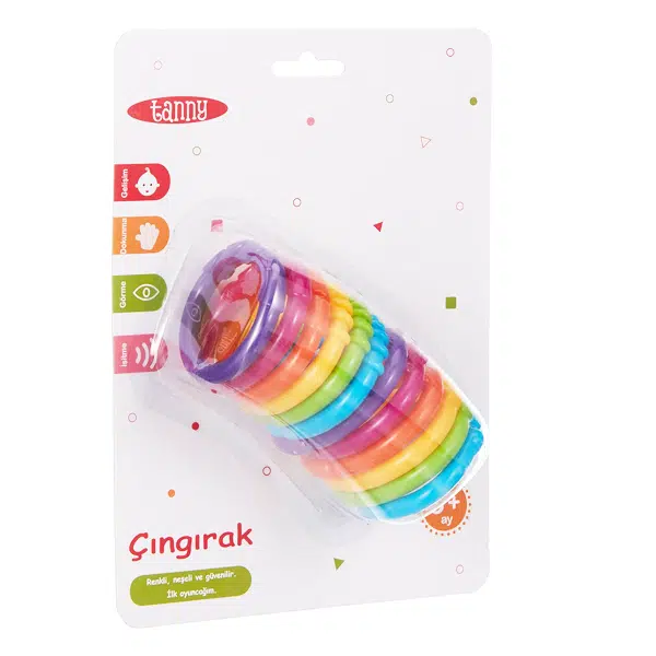 Tanny Toys Links Baby Rattle