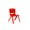 Kid's Durable Plastic Chair 35cm, Red