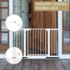 Mini Panda Guardian Safety Gate 75cm x 108 wide, White - Image 2