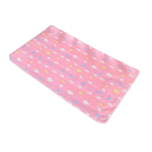 Baby Plastic Diapering Changing Pad Pink Multi-Design 50 X 70cm