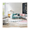 Mini Panda Guardian Safety Gate 75cm x 108 wide, White