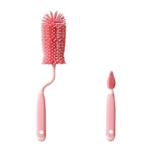 Silicone Bottle Brush Water Bottle Cleaner, 2 Sets