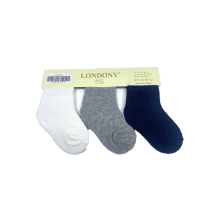 Londony Newborn Fit Shoes Socks Size 11-12 (0-6 Months) – 3PCS Set