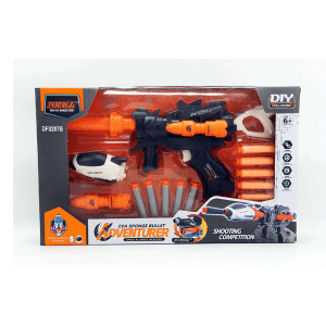 EVA Sponge Bullet Adventurer Gun Toy - DF0207B