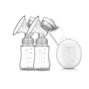 Intelligent Automatic Double Breast Pump BPA Free – 2 Modes, Quick, RH225