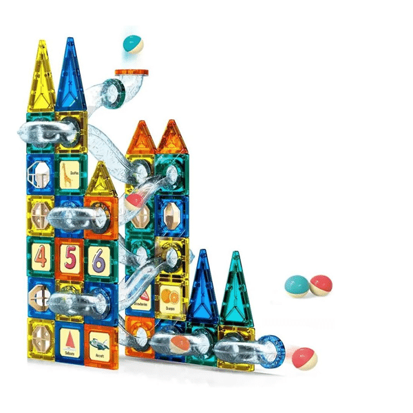 DIY Colorful Magnetic Pipeline Building Blocks – 97Pcs - الصورة 2