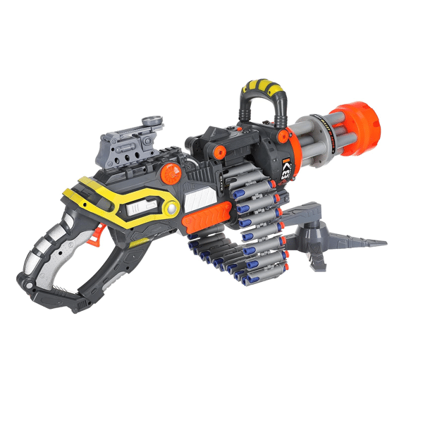 Gatling Gun Soft Bullet Blaster – Electric Series Toy Gun for Kids - Image 2