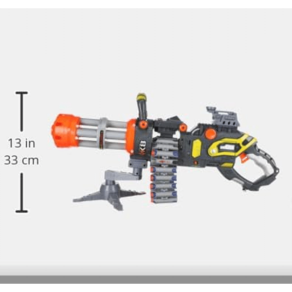 Gatling Gun Soft Bullet Blaster – Electric Series Toy Gun for Kids - Image 3