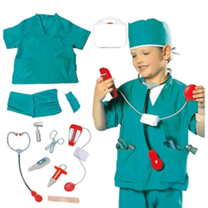 Surgeon Costume for Kids (3+ Years) | Medical Professional Fancy Dress