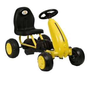 Mini Ride-On Toy Racing Car with Curved Seat