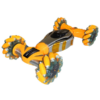 JZL 3966 RC Drift Twist Car – Yellow - Image 3