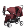 Double Stroller for Infant & Toddler with Accessories