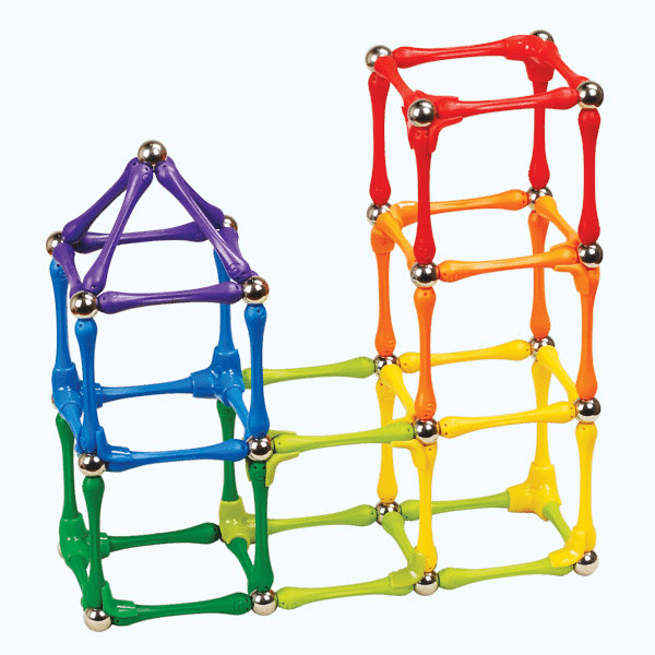 DIY Magnetic Rods 110 Pcs Educational Construction Set
