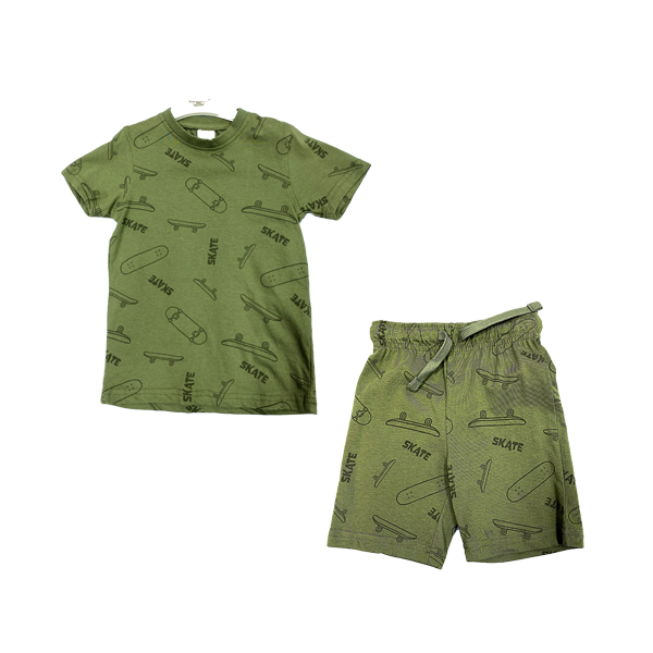 DN 2-Piece Set Short Sleeves Shirt & Shorts