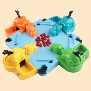 Food Grabbing Game – Fun Parent-Child Hippo Board Game