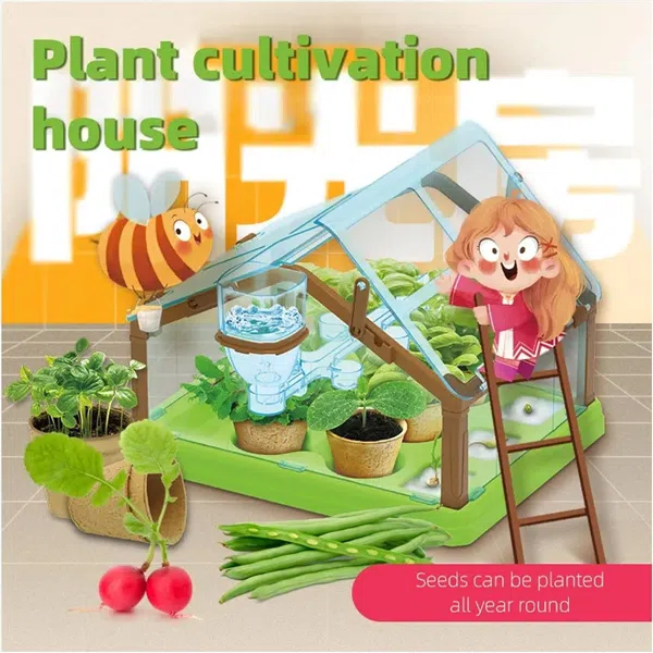 Plant Growing Kit with Drip Irrigation System for Kids - Image 3