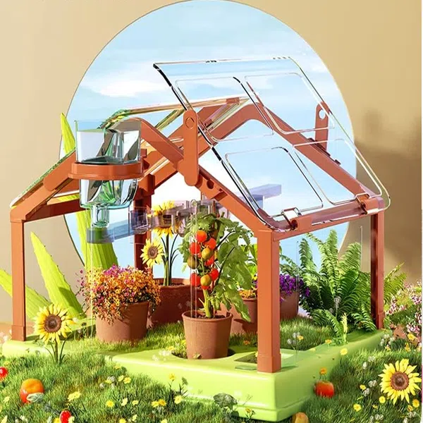 Plant Growing Kit with Drip Irrigation System for Kids - Image 2