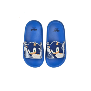 Sonic Patterned Boys' Slippers  (26-31)