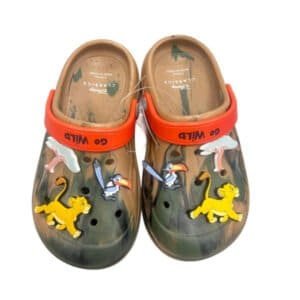 Comic Kicks by UrbanHaul Disney Go Wild Clogs - brown