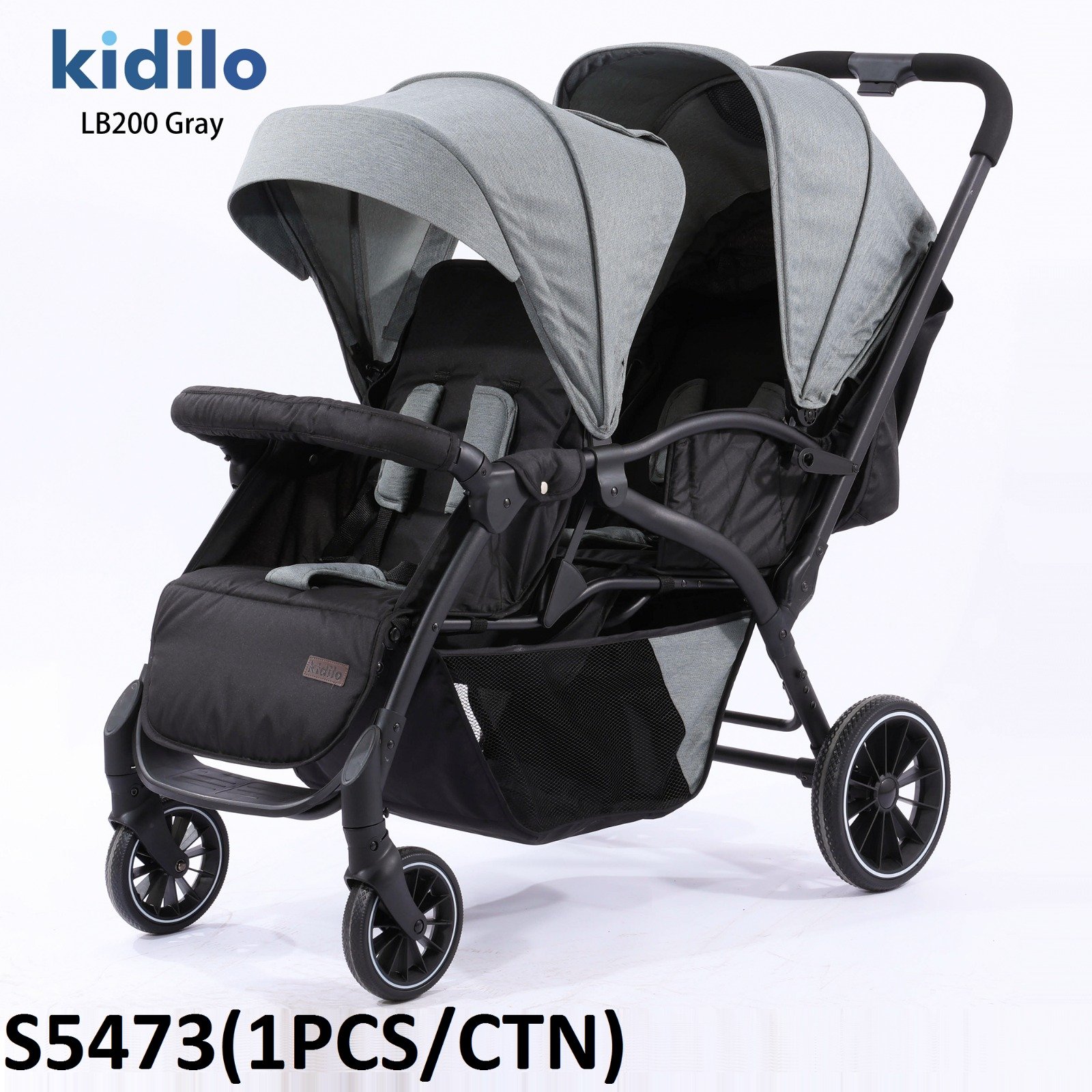 kidilo Stroller LB200 gray