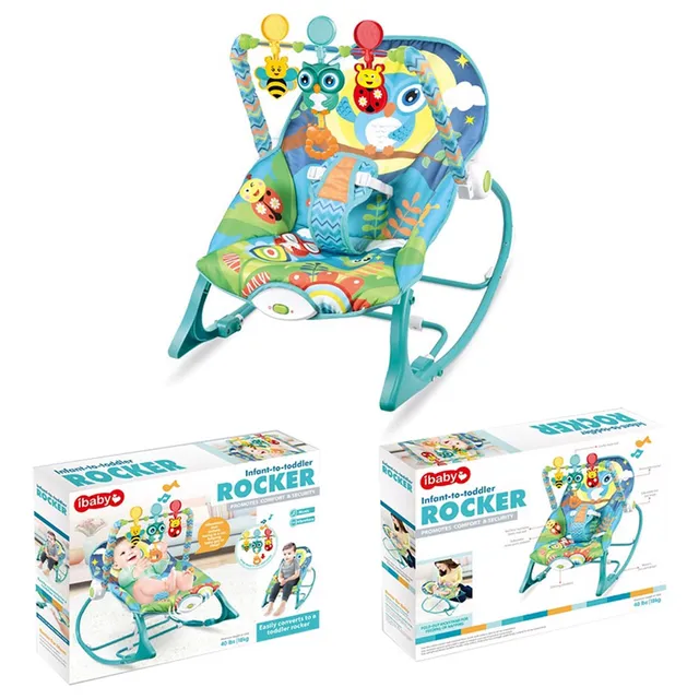 Tiibaby - Infant To Toddler Rocker - Turquoise