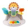 2-In-1 Dining Chair/Toddler Play Seat With Pedal - Piano -White - Image 4