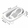 5-in-1 Foldable Baby Bathtub Set with Washbasin,Tub & Bucket for Kids - Image 3