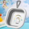 5-in-1 Foldable Baby Bathtub Set with Washbasin,Tub & Bucket for Kids - Image 4