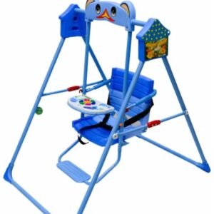 BABY SWING, Toddler Swing, Outdoor Indoor Swing Set with Safety Seat, Baby Swings for infants, Swing Sets for Backyard, Swingset for Kids, Infants and Babies , Blue