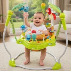 Jungle Activity Center Baby Jumper - Green