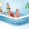 Intex Inflatable Family Pool, Blue , 305 X 183 56 Cm, 58484NP