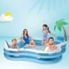 Intex Swim Center Family Lounge Pool, 56475, Multicolor, 56475Np/Ep, Swimming Pool