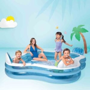 Intex Swim Center Family Lounge Pool, 56475, Multicolor, 56475Np/Ep, Swimming Pool