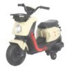 Baby Plus - Kids Electric Ride-On Scooter - Beige and black