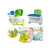Little Angel Baby Booster Seat With Feeding Tray & Musical Activity Toy - Pink - Image 2