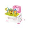 Little Angel Baby Booster Seat With Feeding Tray & Musical Activity Toy - Pink
