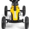 Kids Go Kart, 4-Wheel Pedal Powered Ride On Racer Car for Kids, Boys, Girls, Aged 3-8 (Yellow) - Image 3